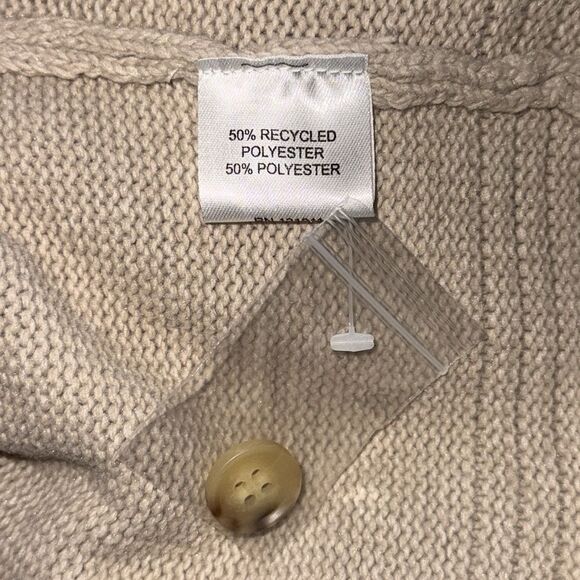 NWT LNA CLOTHING Baylee Henley Sweater Tan XS - Picture 12 of 13